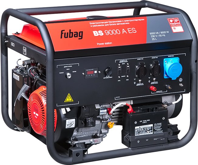 

Бензиновый генератор Fubag BS 9000 A ES