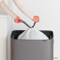 Мусорное ведро Brabantia Bo Touch Bin 60 л (платиновый)