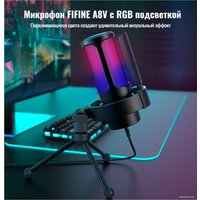 Проводной микрофон FIFINE A8V (черный)