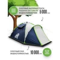 Кемпинговая палатка RSP Outdoors Narle 3 (синий)