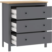 Комод Mio Tesoro Сага 2.08.02.020.15 (серый/ясень)