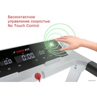 Электрическая беговая дорожка Unixfit Hi-tech F2 (arctic ice)