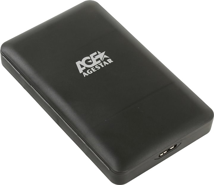 

Бокс для накопителей 2.5" AgeStar 3UBCP3 (черный)