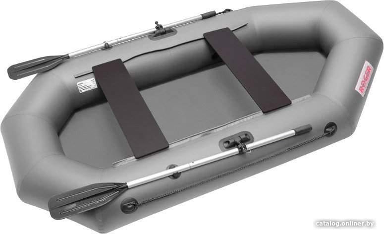Гребная лодка Roger Boat SL 2500 (серый)