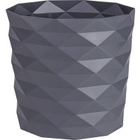 Кашпо La Decoro Диамант КШ-3532 (серый)