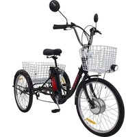 Электровелосипед AVM E-Alfa Trike 24 (черный)