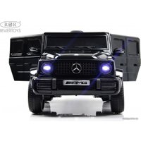 Электромобиль RiverToys Mercedes-AMG G63 4WD G333GG (черный глянец)