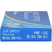 Контактные линзы Alcon Air Optix Plus HydraGlyde -3 дптр 8.6 мм