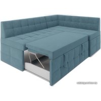 Угловой диван Мебель-АРС Атлантис правый 212x84x135 (голубой Luna 089)