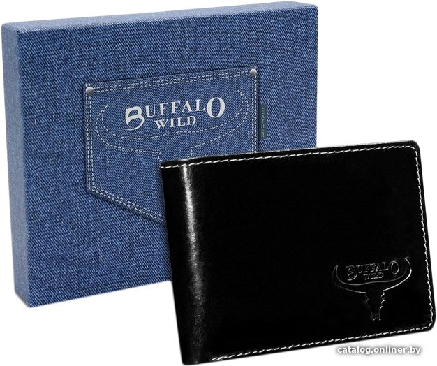 Кошелек Cedar Buffalo Wild F01-CVTB (черный)