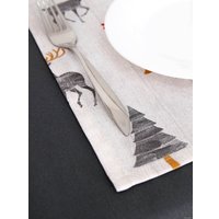 Сервировочная салфетка Loon Рождественская