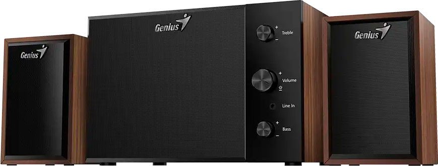 Акустика Genius SW-2.1 350 (коричневый)