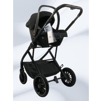 Универсальная коляска Chiccolino Platinum (3 в 1, черный)