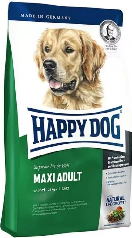 

Сухой корм для собак Happy Dog Supreme Fit&Well Maxi Adult 14 кг