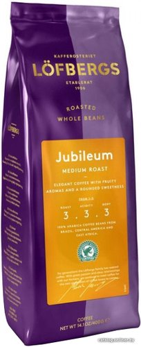 Кофе Lofbergs Jubileum в зернах 400 г