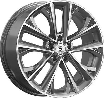 Литые диски SKAD КР012 18x7 5x108мм DIA 65.1мм ET 36мм Diamond Black Gris