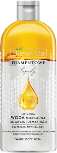 Bielenda Мицеллярная вода Diamond Lipids Липидная 425 мл