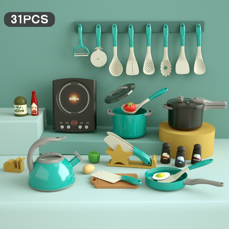 

Набор игрушечных кухонных аксессуаров Top Goods Кухонная утварь QB181-53