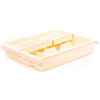 Лоток для столовых приборов Полесье №6 05141 (кремовый)