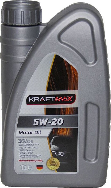 

Моторное масло KraftMax 5W-20 C3 1л