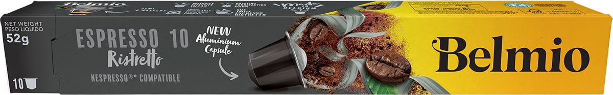 

Кофе в капсулах Belmio Espresso Ristretto 10 в капсулах 10 шт