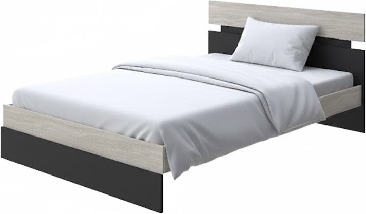 

Кровать PROxSON Milton 90x200 (ясень шимо светлый/черный)