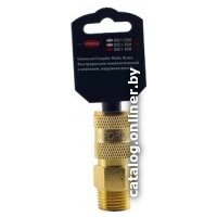 Фитинг RockForce Быстроразъем пневмат с клап наруж резьба 3/8" RF-BSE1-3SM