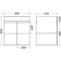  Toppus Тумба под умывальник Velour 60 9711.011 в Бобруйске