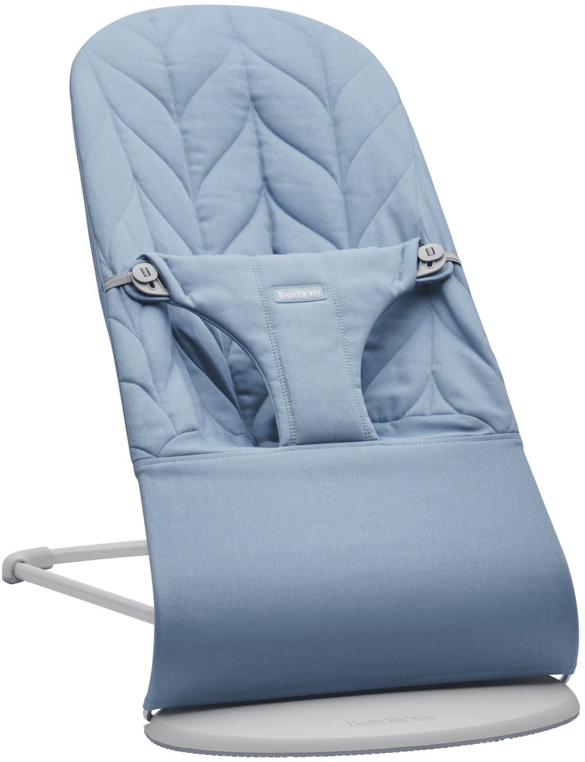 

Шезлонг BabyBjorn Bliss Cotton (blue)