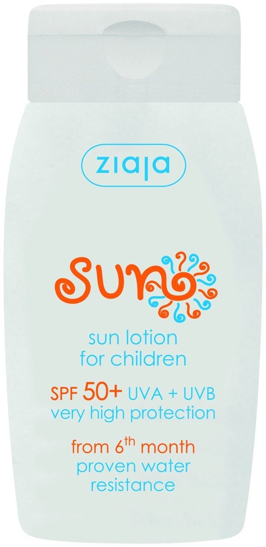 

Лосьон солнцезащитный Ziaja Sun детский SPF50 солнцезащитный 125 мл