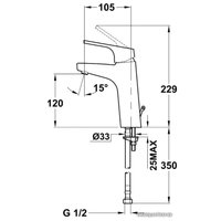 Смеситель TEKA Alcudia 4638662C0