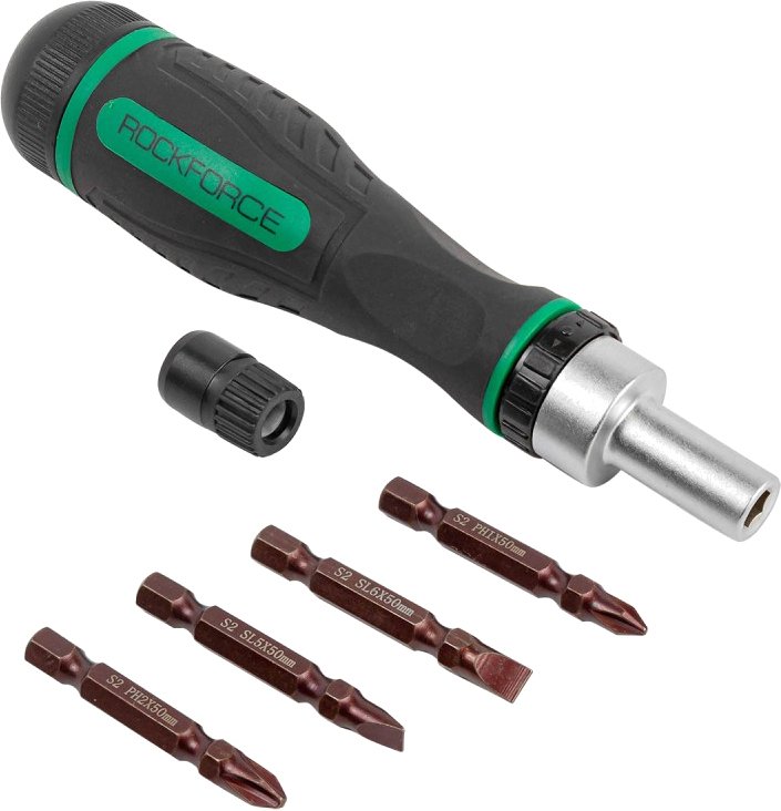 

Набор отвертка с битами RockForce RF-32805MR(52175)