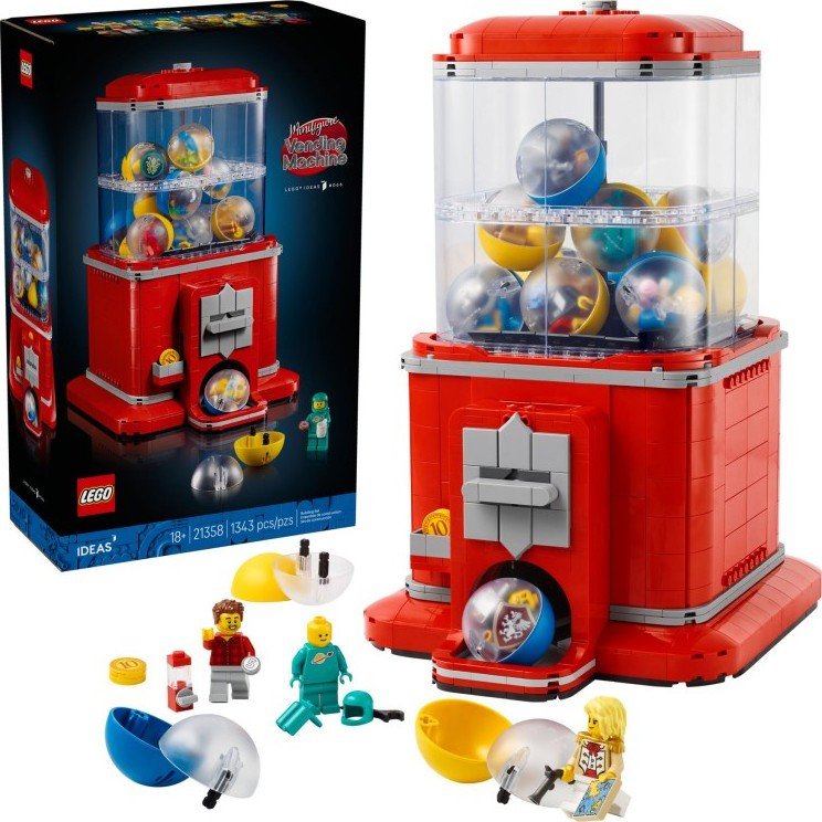 Конструктор LEGO Ideas 21358 Торговый автомат с минифигурками