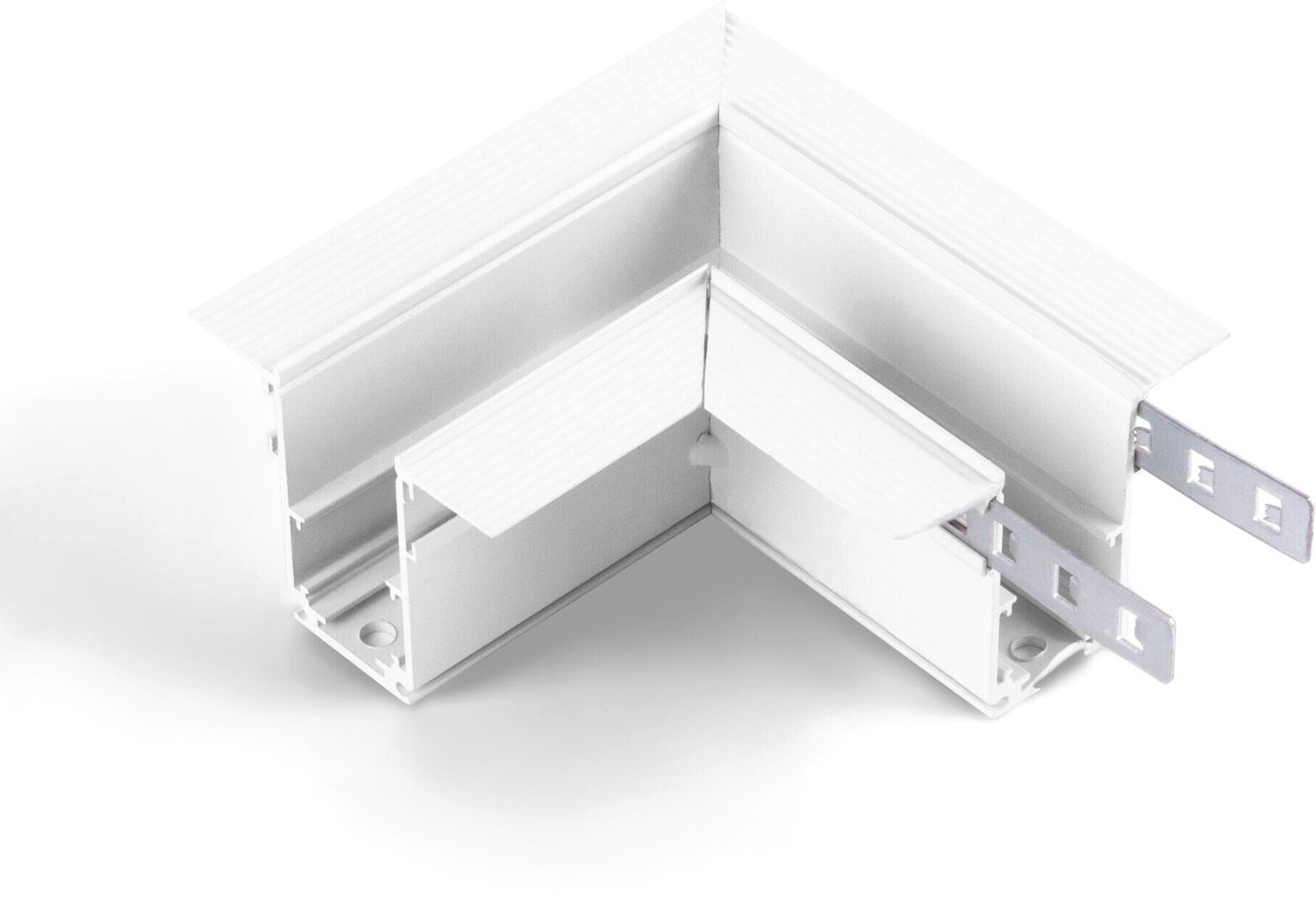 

Коннектор питания шинопровода Elektrostandard Slim Magnetic угловой 85092/00 a061239 (белый)