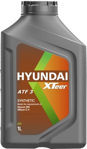 

Трансмиссионное масло Hyundai Xteer ATF III 1л