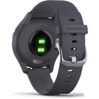 Гибридные умные часы Garmin Vivomove 3S (серебристый/синий)