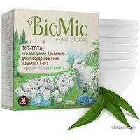 Таблетки для посудомоечной машины BioMio Bio-Total 7 в 1 с маслом эвкалипта 30 шт