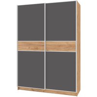 Шкаф-купе Modern Браун Б665 (золотой дуб/графит)