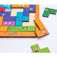 Мозаика/пазл WoodLand Toys Тетрис Смайлики 065209