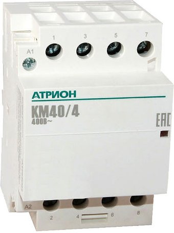 Контактор Атрион KM40-4-3NO-1NC