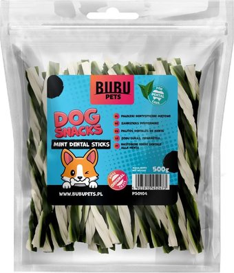 Лакомство для собак Bubu Pets Зубные палочки мятные PS0104 (500 г)