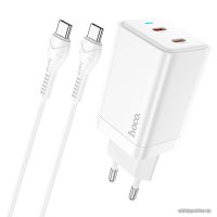 Сетевое зарядное Hoco N23 USB Type-C (белый)