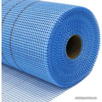 Строительная сетка Сетка стеклотканевая 5х5 1x50м 160г/кв.м (штукатурная, синяя)