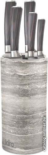 Подставка для ножей Lara LR05-103 Gray