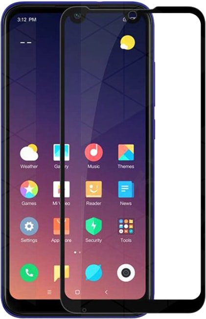 

Защитное стекло KST Full glue для Xiaomi Mi Play (черное)