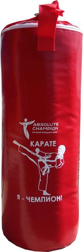 Мешок Absolute Champion боксерский 10 кг (красный)