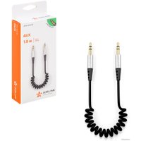 Кабель Airline ACH-AUX-22 3.5 mm Jack - 3.5 mm Jack (1.8 м, черный)