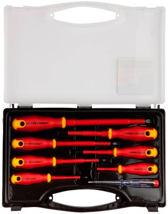 Набор отверток Stayer Profi Electro 100-250В, Cr-V 25145-H8_z01 (8 предметов)