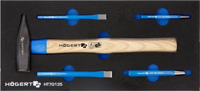 

Универсальный набор инструментов Hoegert Technik HT7G135 (5 предметов)
