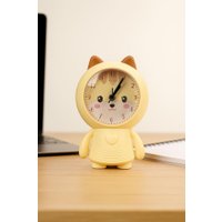 Настольные часы ILikeGift Lovely Cat 100P-2305-01 (желтый)